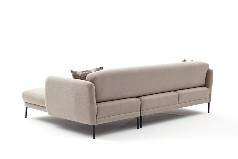 Wenus Divansovesofa 3-seters - Beige - Møbler - Sofaer - Sofa med sjeselong - 3 seters sofa med divan