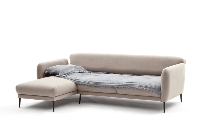 Wenus Divansovesofa 3-seters - Beige - Møbler - Sofaer - Sofa med sjeselong - 3 seters sofa med divan
