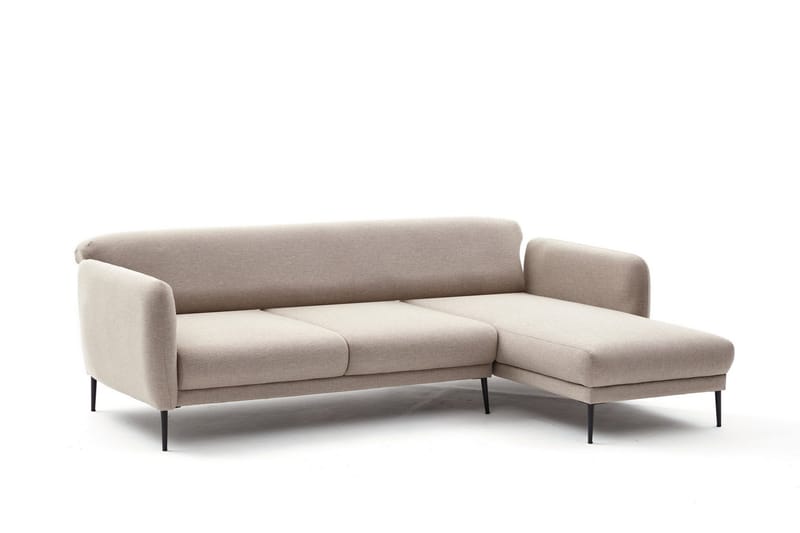 Wenus Divansovesofa 3-seters - Beige - Møbler - Sofaer - Sofa med sjeselong - 3 seters sofa med divan