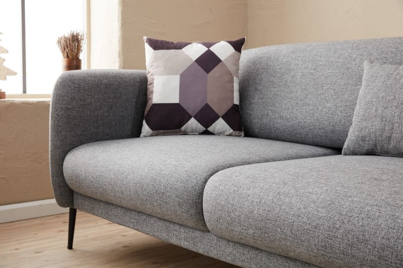 Wenus Divansovesofa 3-seters - Grå - Møbler - Sofaer - Sovesofaer