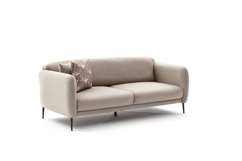 Wenus Sovesofa 3-seters 180x90 cm - Beige - Møbler - Sofaer - Sovesofaer