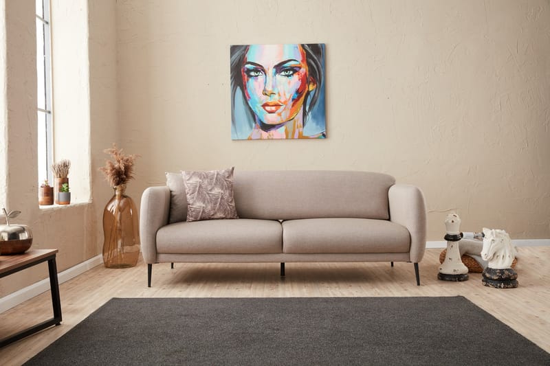Wenus Sovesofa 3-seters 180x90 cm - Beige - Møbler - Sofaer - Sovesofaer