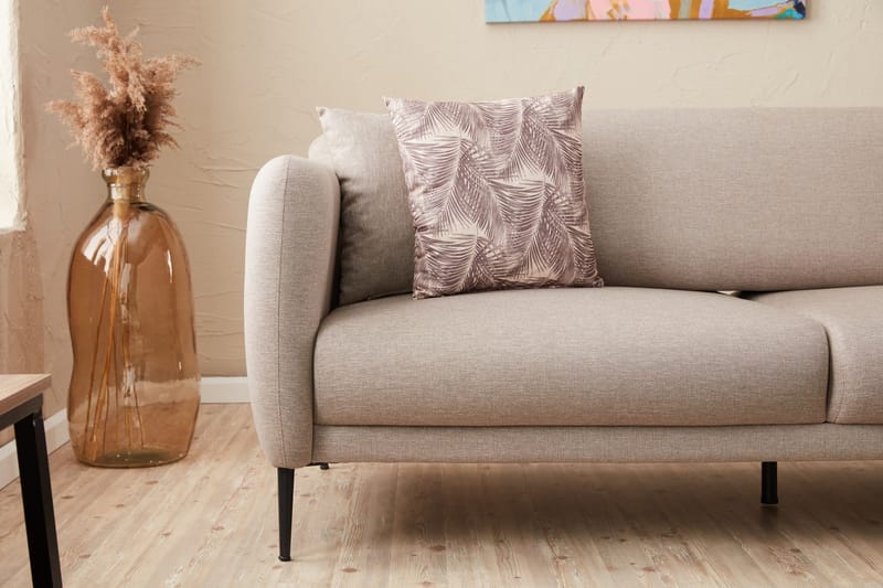Wenus Sovesofa 3-seters 180x90 cm - Beige - Møbler - Sofaer - Sovesofaer