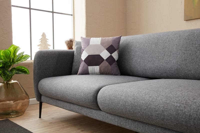 Wenus Sovesofa 3-seters 180x90 cm - Grå - Møbler - Sofaer - Sovesofaer