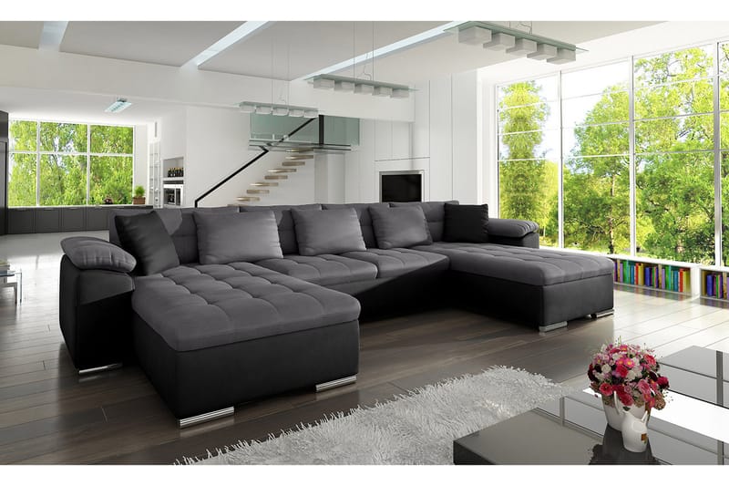 Wicenza U-sovesofa 375x155x76 cm - Møbler - Sofaer - Sovesofaer