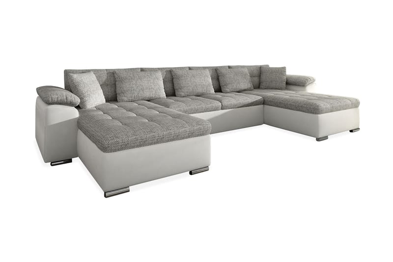 Wicenza U-sovesofa 375x155x76 cm - Sovesofaer - Skinnsofaer - U sovesofa - Sovesofa divan