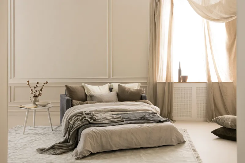 Willhelm Liten Sovesofa 2-seters 160 cm bred - Grå / Lysgrå - Møbler - Sofaer - Sovesofaer