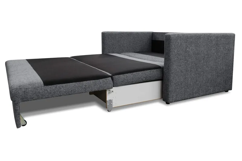 Willhelm Liten Sovesofa 2-seters 160 cm bred - Grå / Lysgrå - Møbler - Sofaer - Sovesofaer