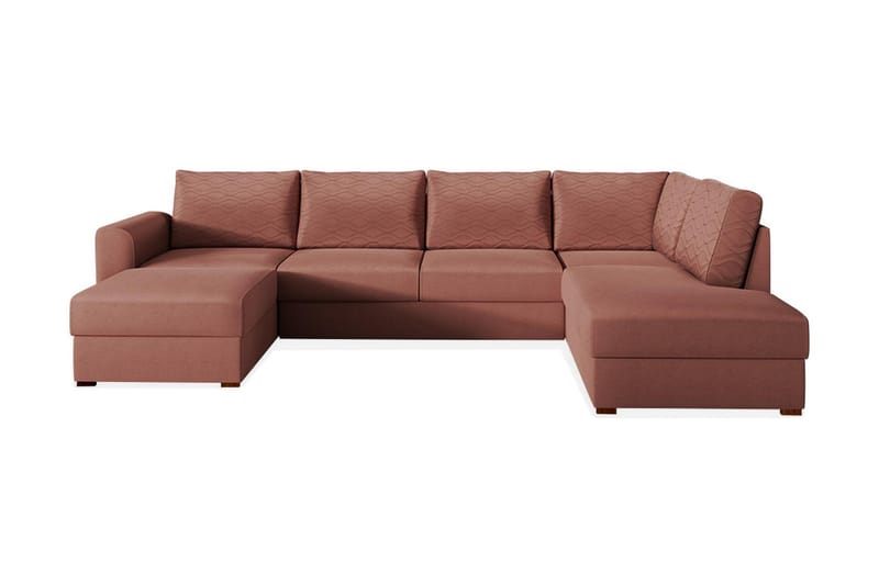 Wilma 4-seters Sovesofa - Rosa - Møbler - Sofaer - Sovesofaer