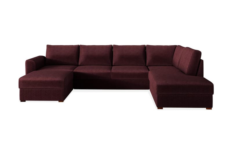 Wilma 4-seters Sovesofa - Vinrød - Møbler - Sofaer - Sovesofaer