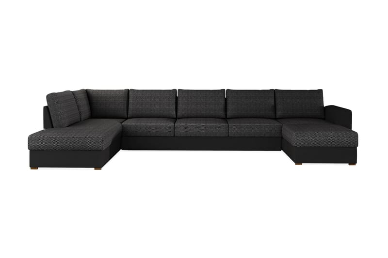 Wilma Hjørnesofa Venstre - Svart - Møbler - Sofaer - Sovesofaer
