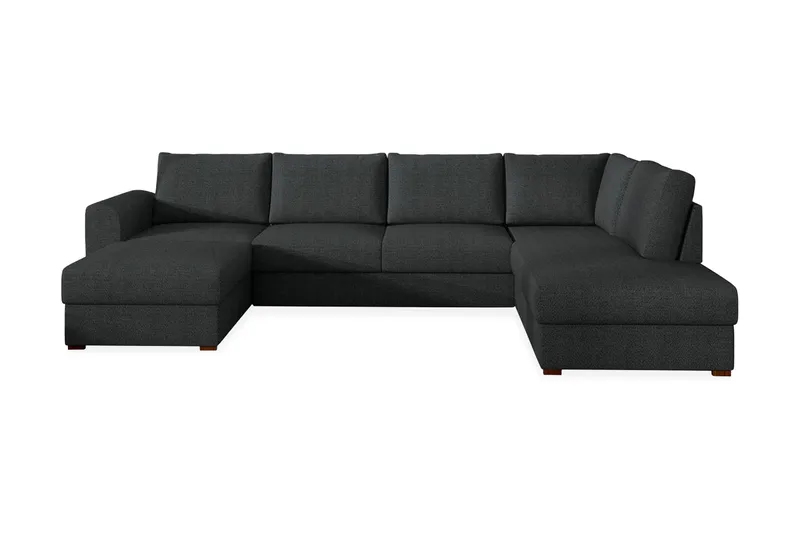 Wilma U-sovesofa Høyre - Antrasitt - Møbler - Sofaer - Sovesofaer
