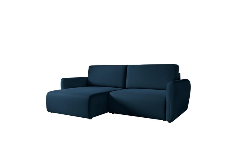 Wymer Sovesofa Med 2-Seters Divan - Blå - Møbler - Sofaer - Sovesofaer