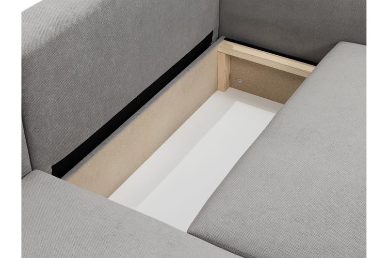 Wymer Sovesofa Med 2-Seters Divan - Blå - Møbler - Sofaer - Sovesofaer