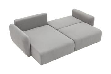 Wymer Sovesofa Med 2-Seters Divan - Grå - Møbler - Sofaer - Sovesofaer