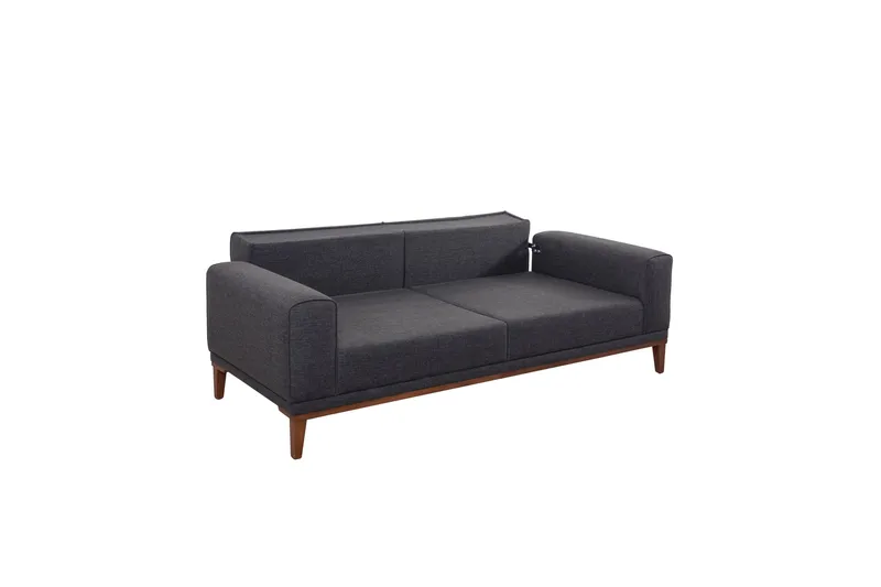 Wyong Sovesofa 3-seters 223x94 cm - Antrasitt - Møbler - Sofaer - Sovesofaer
