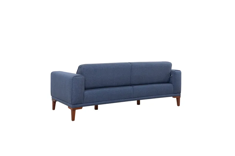 Wyong Sovesofa 3-seters 223x94 cm - Blå - Møbler - Sofaer - Sovesofaer
