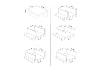 Wyong Sovesofa 3-seters 223x94 cm - Grå - Møbler - Sofaer - Sovesofaer