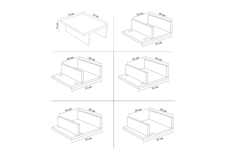 Wyong Sovesofa 3-seters 223x94 cm - Mørkegrå - Møbler - Sofaer - Sovesofaer