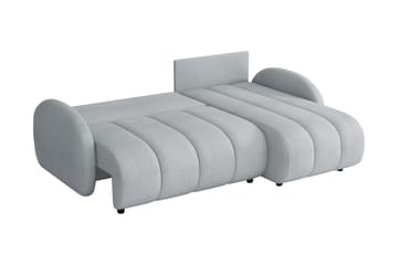 Zarania Sovesofa Med 3-Seters Divan - Hvit - Møbler - Sofaer - Sovesofaer