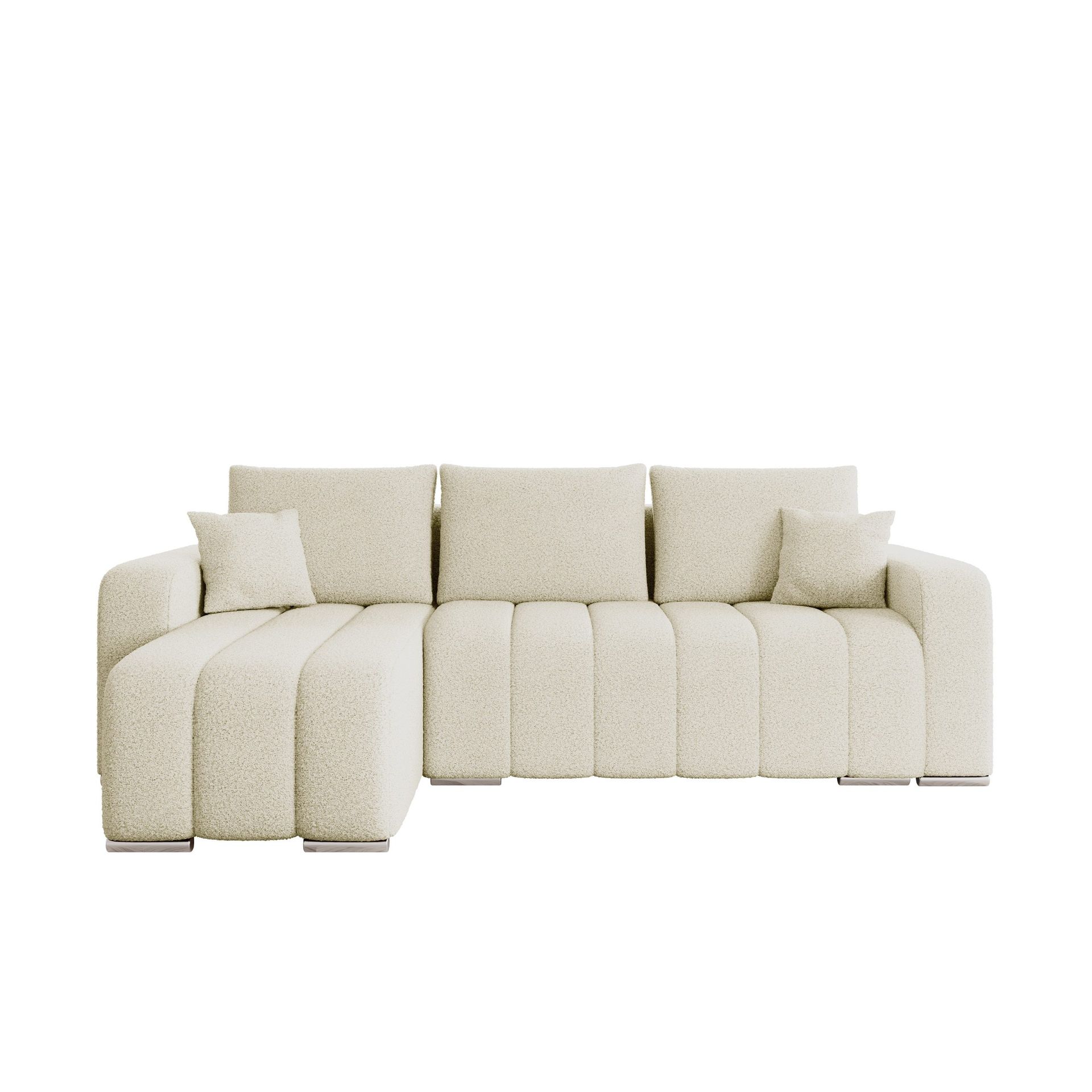Zulueta 3-seters sovesofa med divan - Lambi 08 (beige)