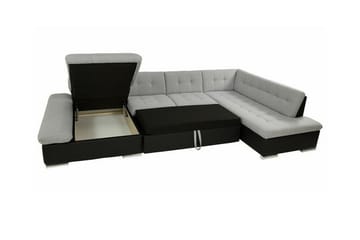 Zumar 4-seters Hjørnesovesofa - Beige - Møbler - Sofaer - Sovesofaer