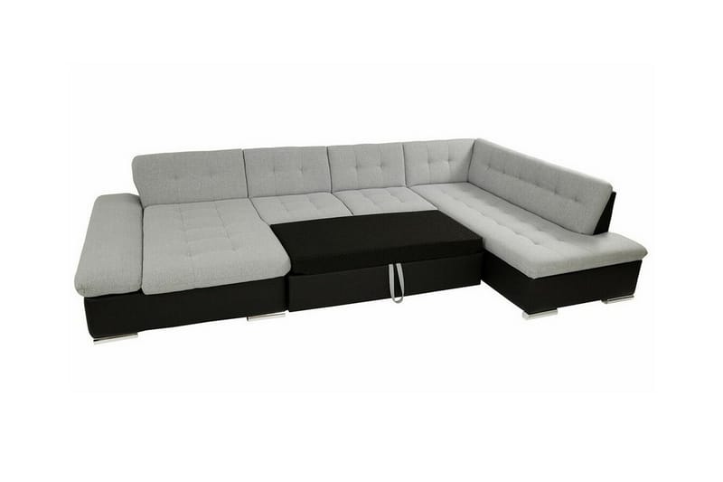 Zumar 4-seters Hjørnesovesofa - Beige/Lys Beige - Sovesofaer - Hjørnesovesofa