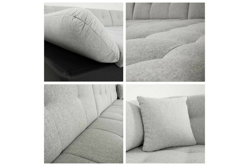 Zumar 4-seters Hjørnesovesofa - Beige/Lys Beige - Møbler - Sofaer - Sovesofaer