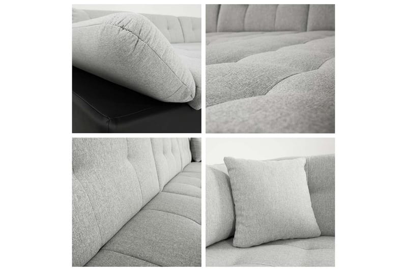 Zumar 4-seters Hjørnesovesofa - Gul - Møbler - Sofaer - Sovesofaer