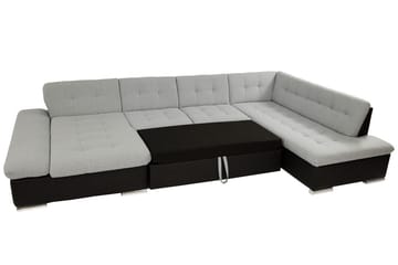 Zumar 4-seters Sovesofa Høyre - Rosa - Møbler - Sofaer - Sovesofaer