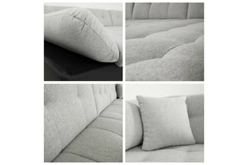 Zumar 4-sits Hörnbäddsoffa Beige/Light beige - Møbler - Sofaer - Sovesofaer