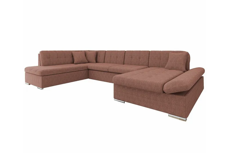 Zumar 4-sits Hörnbäddsoffa NO_BRAND Light brown, undefined