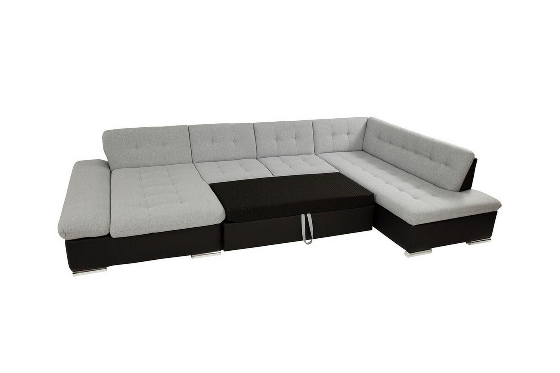 Zumar 5-seters Hjørnesovesofa - Hvit - Møbler - Sofaer - Sovesofaer