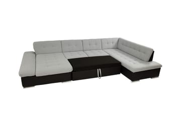 Zumar 5-seters Hjørnesovesofa - Hvit - Møbler - Sofaer - Sovesofaer