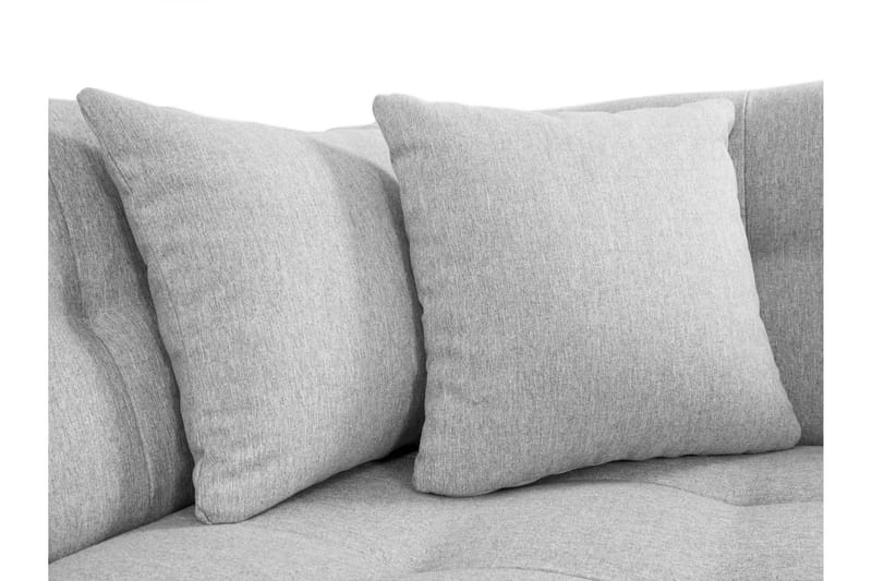 Zumar Sovesofa med Sjeselong og Dobbel Sjeselong 4-seter i Bouclé - Rosa - Møbler - Sofaer - Sovesofaer