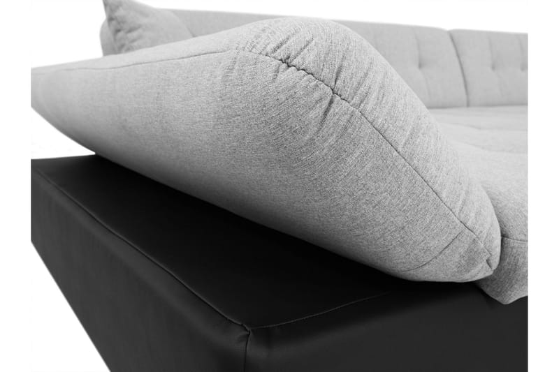 Zumar Sovesofa med Sjeselong og Dobbel Sjeselong 4-seter i Bouclé - Rosa - Møbler - Sofaer - Sovesofaer
