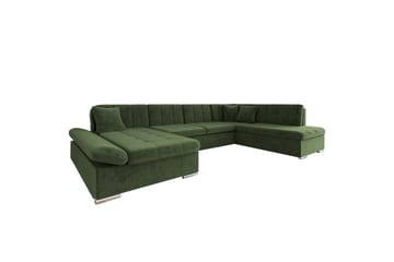 Zumar Sovesofa med Sjeselong og Dobbel Sjeselong 4-seter i Chenille