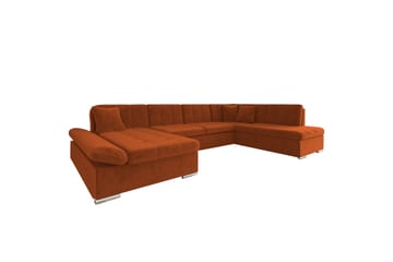 Zumar Sovesofa med Sjeselong og Dobbel Sjeselong 4-seter i Chenille