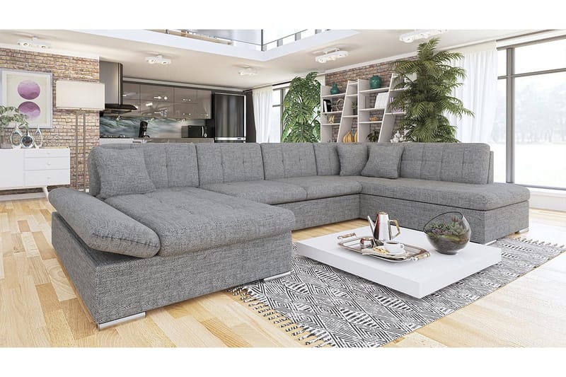 Zumar U-sovesofa 345x205x77 cm - Møbler - Sofaer - Sovesofaer