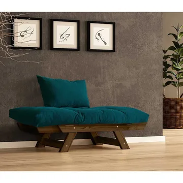 Zylar 2-seters Sovesofa - Blå - Møbler - Sofaer - Sovesofaer - 2 seters sovesofa