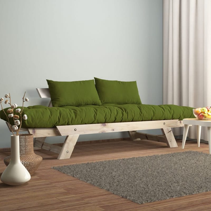 Zylar 2-seters Sovesofa - Grønn/Natur - Møbler - Sofaer - Sovesofaer