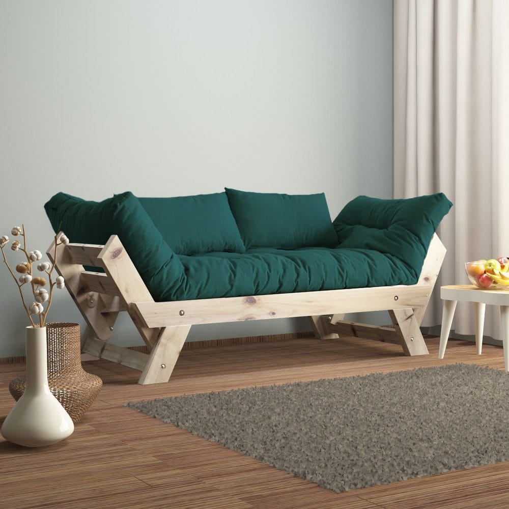 Zylar 2-seters Sovesofa - Grønn/Natur