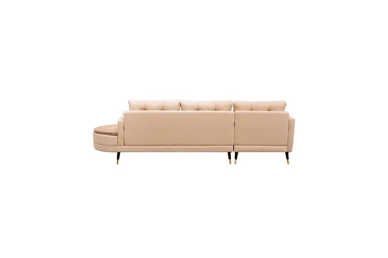 Sufian 3-seters sofa med Divan - Cremehvit - Møbler - Sofaer - Sofa med sjeselong
