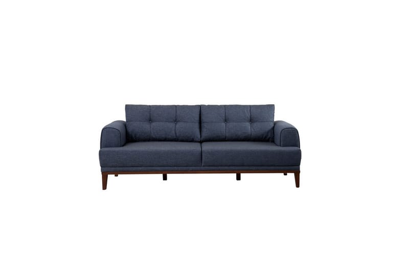 Sufian sofagruppe 2-seter - Brun/Mørkeblå - Møbler - Sofaer - Sofagrupper
