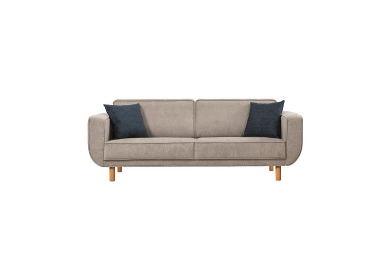 Sufian Sofasett 3-seter - Brun/Grå - Møbler - Sofaer - Sofagrupper