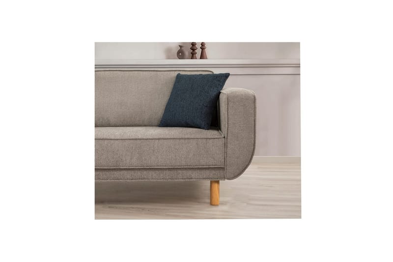Sufian Sofasett 3-seter - Brun/Grå - Møbler - Sofaer - Sofagrupper