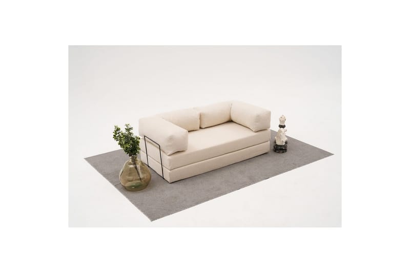 Sufian Sovesofa 2-sits - Cremehvit - Møbler - Sofaer - Sovesofaer