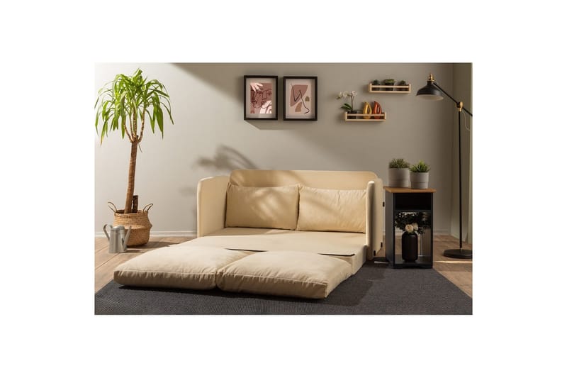Sufian Sovesofa 2-sits - Cremehvit - Møbler - Sofaer - Sovesofaer