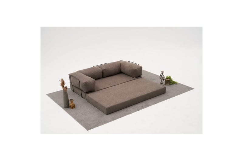 Sufian Sovesofa 2-sits - Lysegrå - Møbler - Sofaer - Sovesofaer