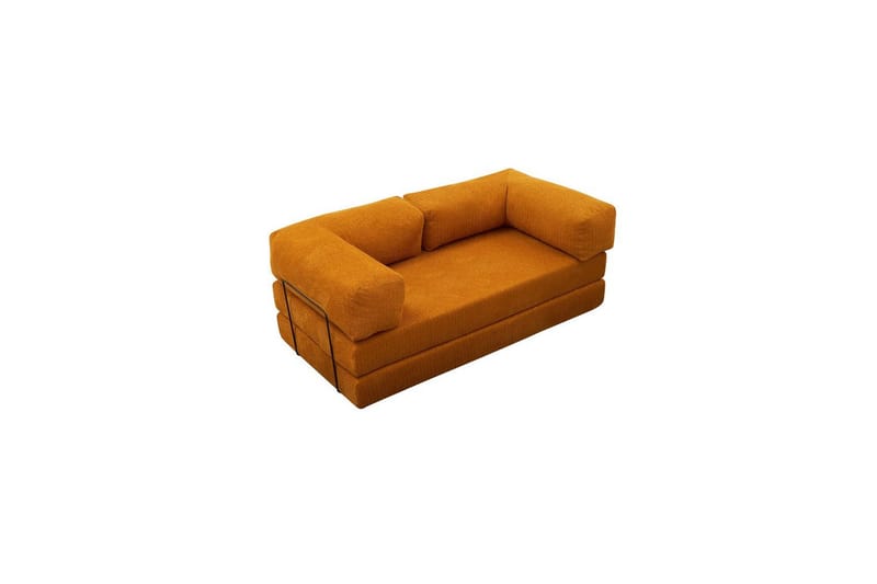 Sufian Sovesofa 2-sits - Oransje - Møbler - Sofaer - Sovesofaer